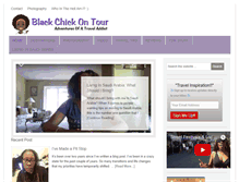 Tablet Screenshot of blackchickontour.com